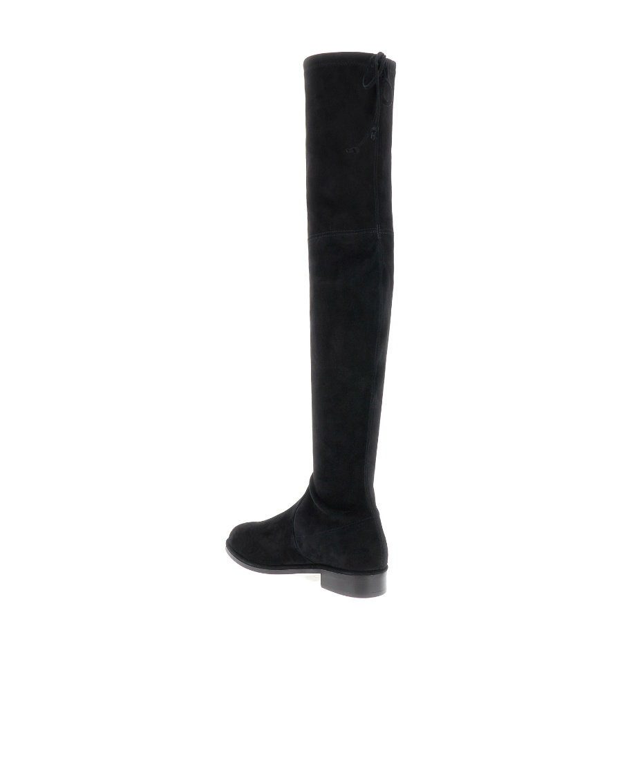 Stuart Weitzman Stivali Pelle Di Vitello Nero In Black