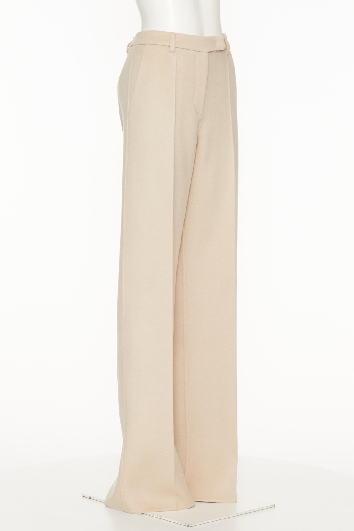 Valentino Waistband Loop Casual Pants In Nude
