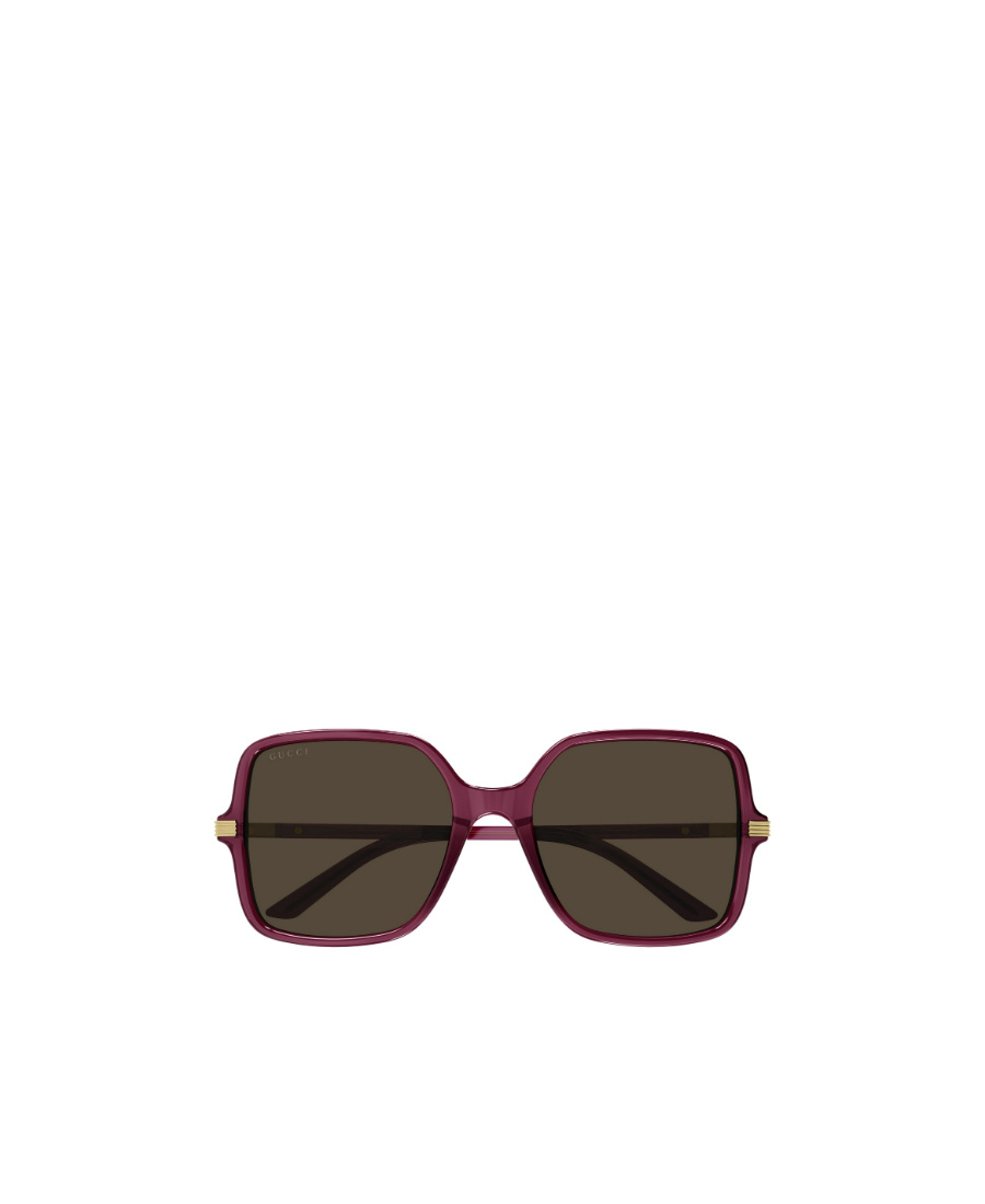 Gucci Eyewear Square Frame Sunglasses In Purple
