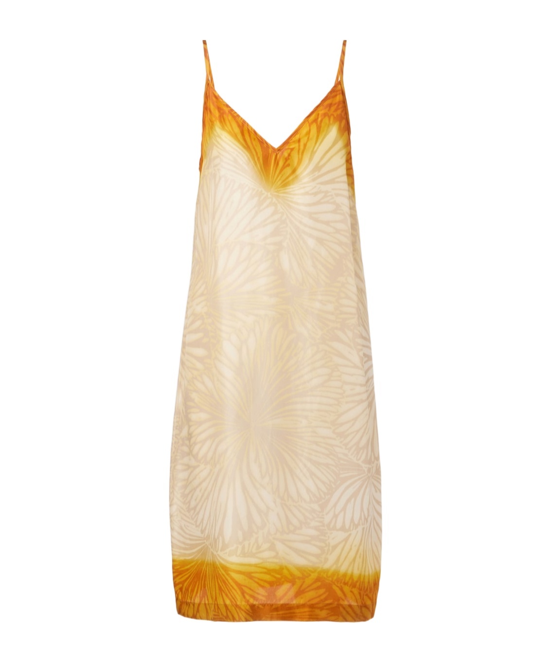 Dries Van Noten Suspender Dress In Brown