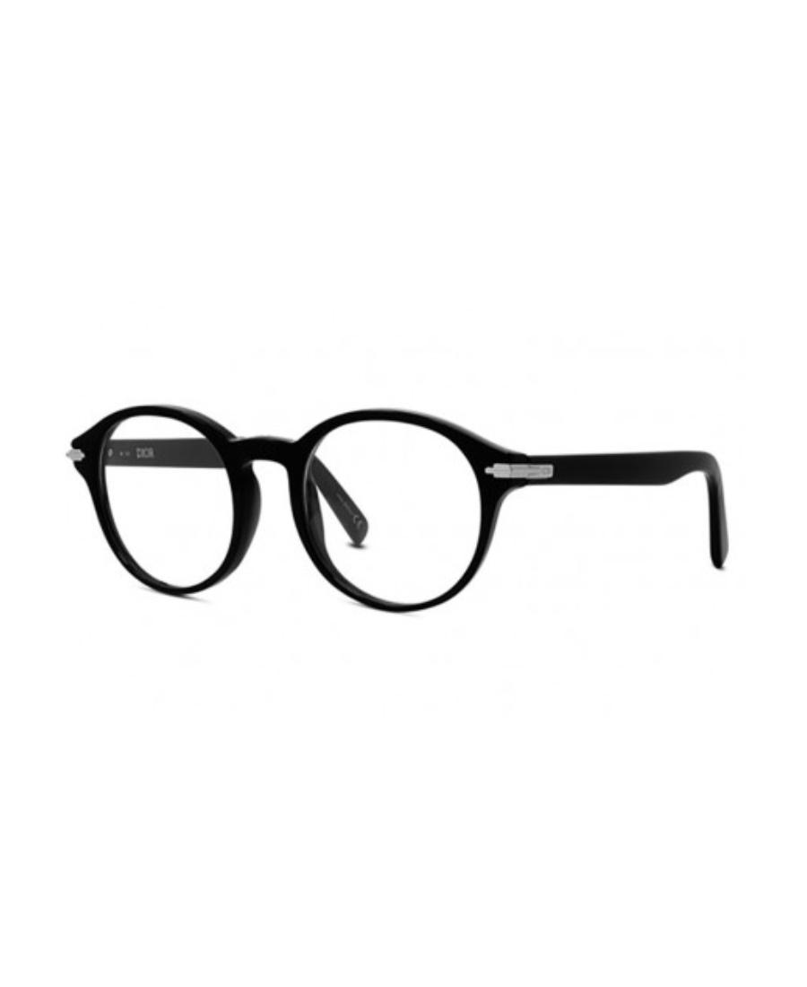 Dior Blacksuit Ri Round-frame Glasses In Black