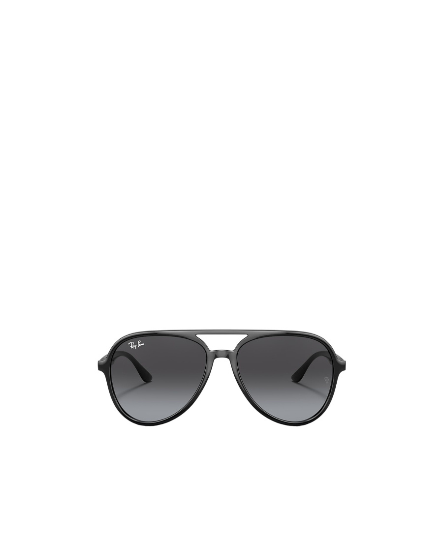 Ray Ban Ray-ban 57mm Gradient Aviator Sunglasses In Black
