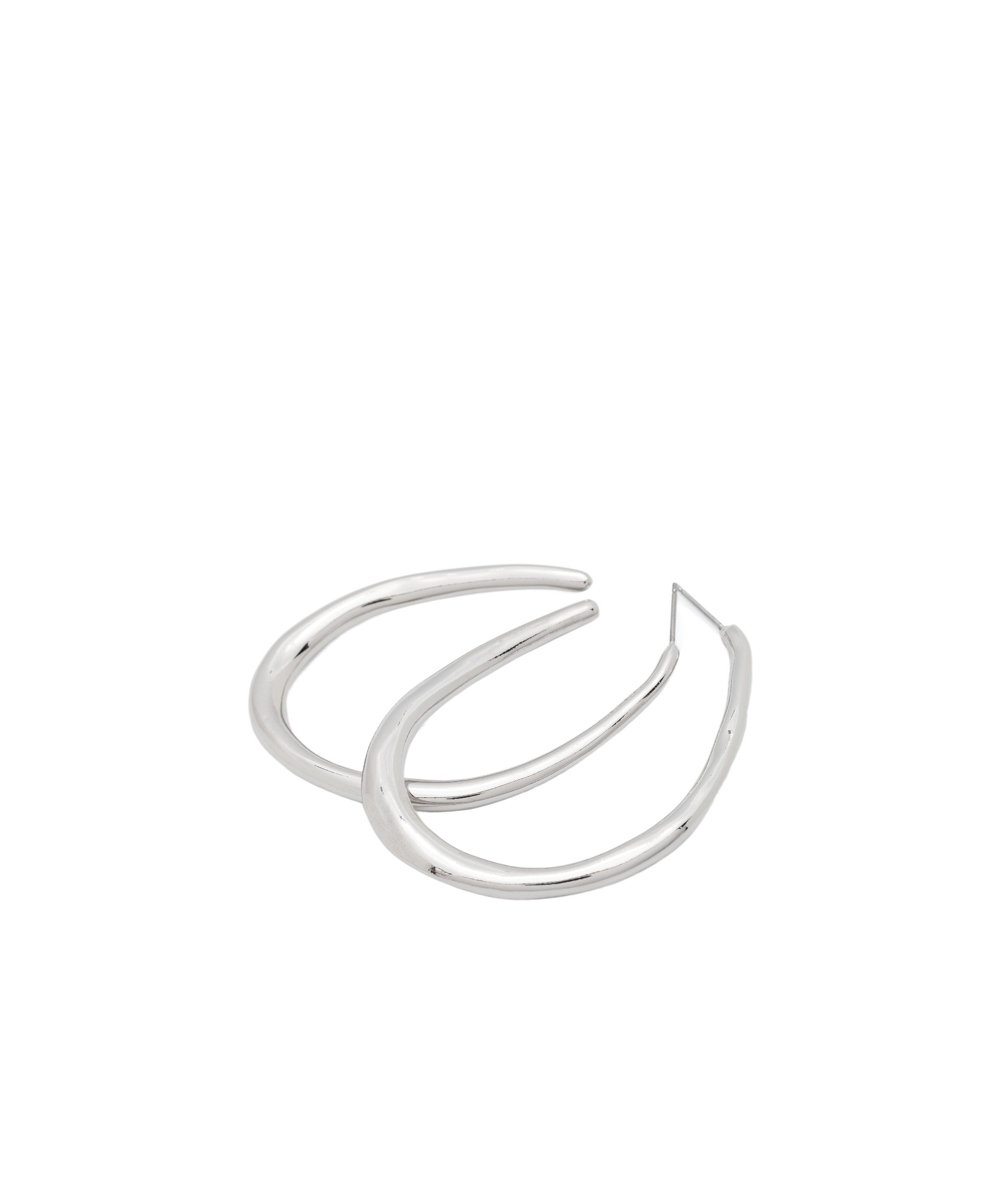 Isabel Marant Pleasant Hoop Earrings In White