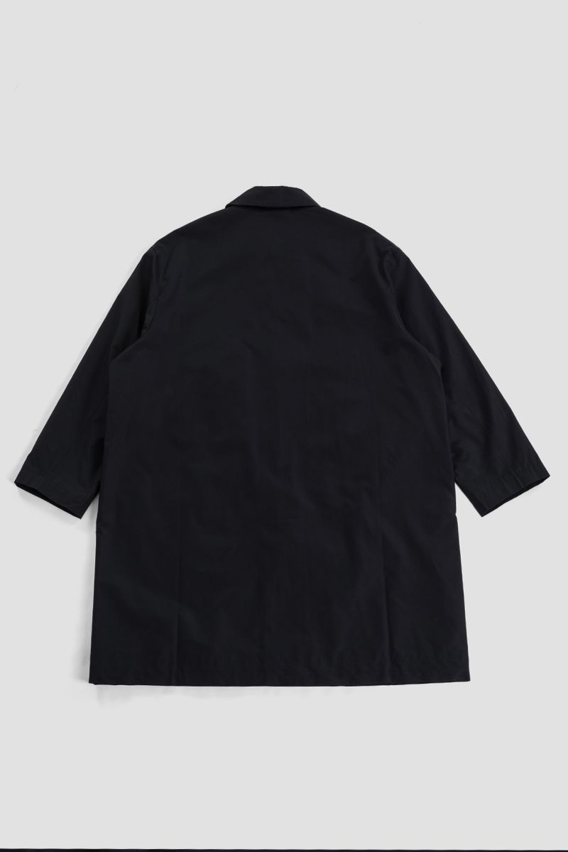 Studio Nicholson Lapel Casual Jacket In Blue