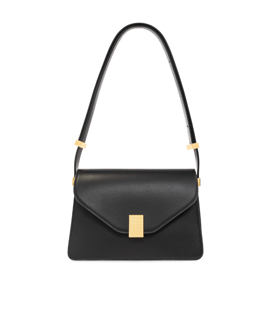 Shop Lanvin Concerto Shoulder Bag In Black