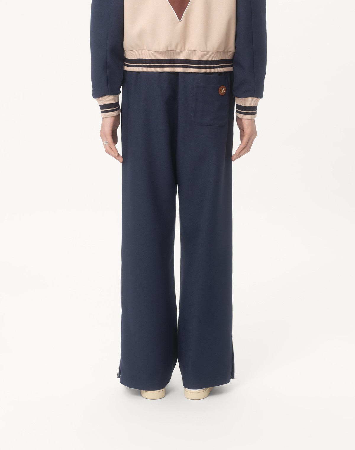 Valentino `vlogo Signature` Track Pants In Black