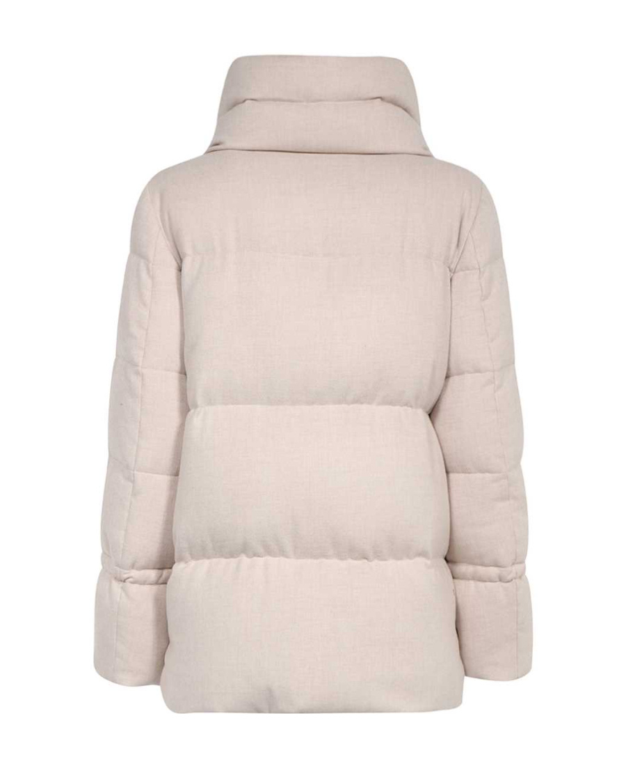 MOORER HIGH-COLLAR LONG-SLEEVED COAT