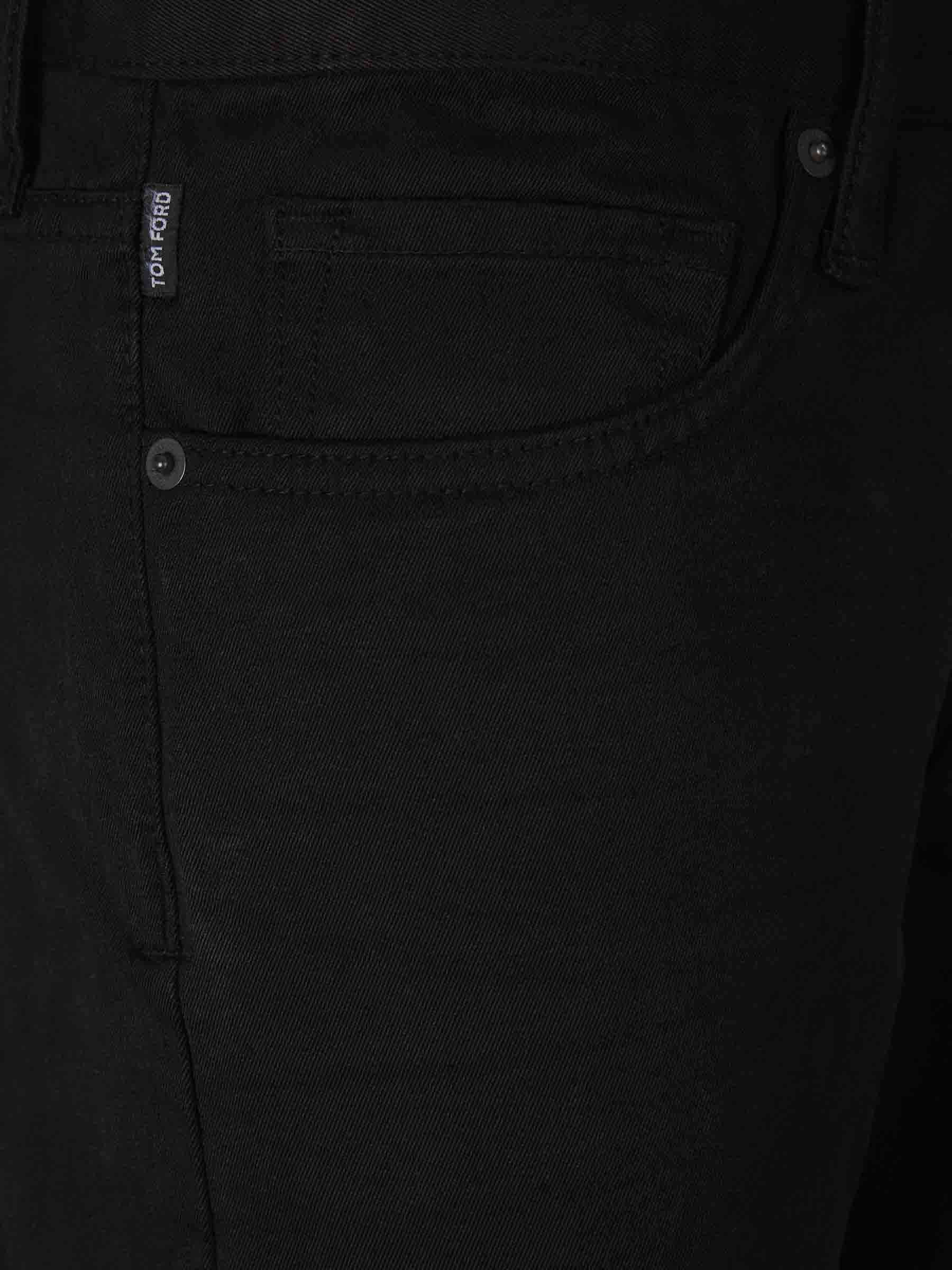 Tom Ford Belt-loop Jeans In Black