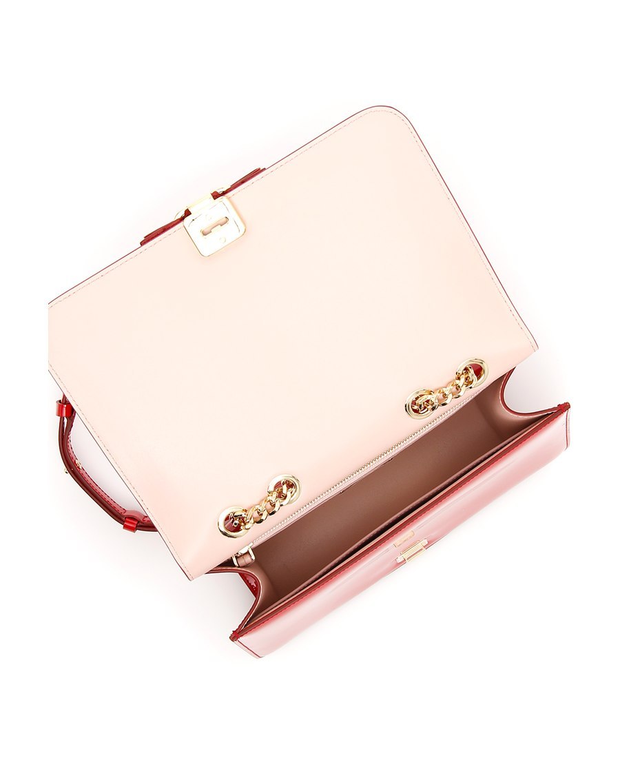 Ferragamo Vara Bowknot Shoulder Bag In Red