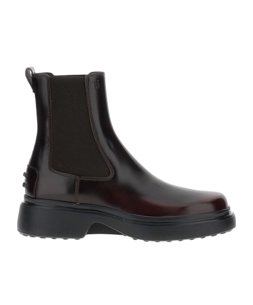 Tod's Chelsea Ankle Boots In Brown