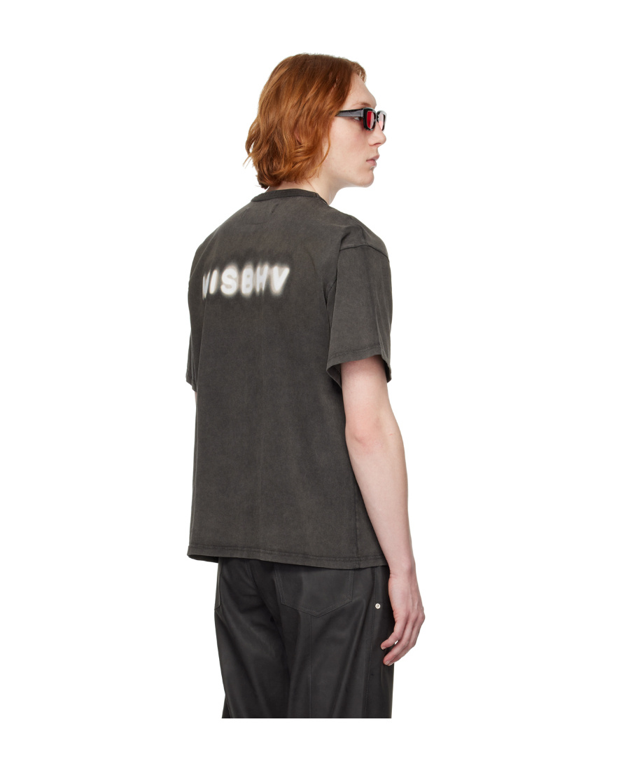 Misbhv Cotton T-shirt In Black With Logo In Black