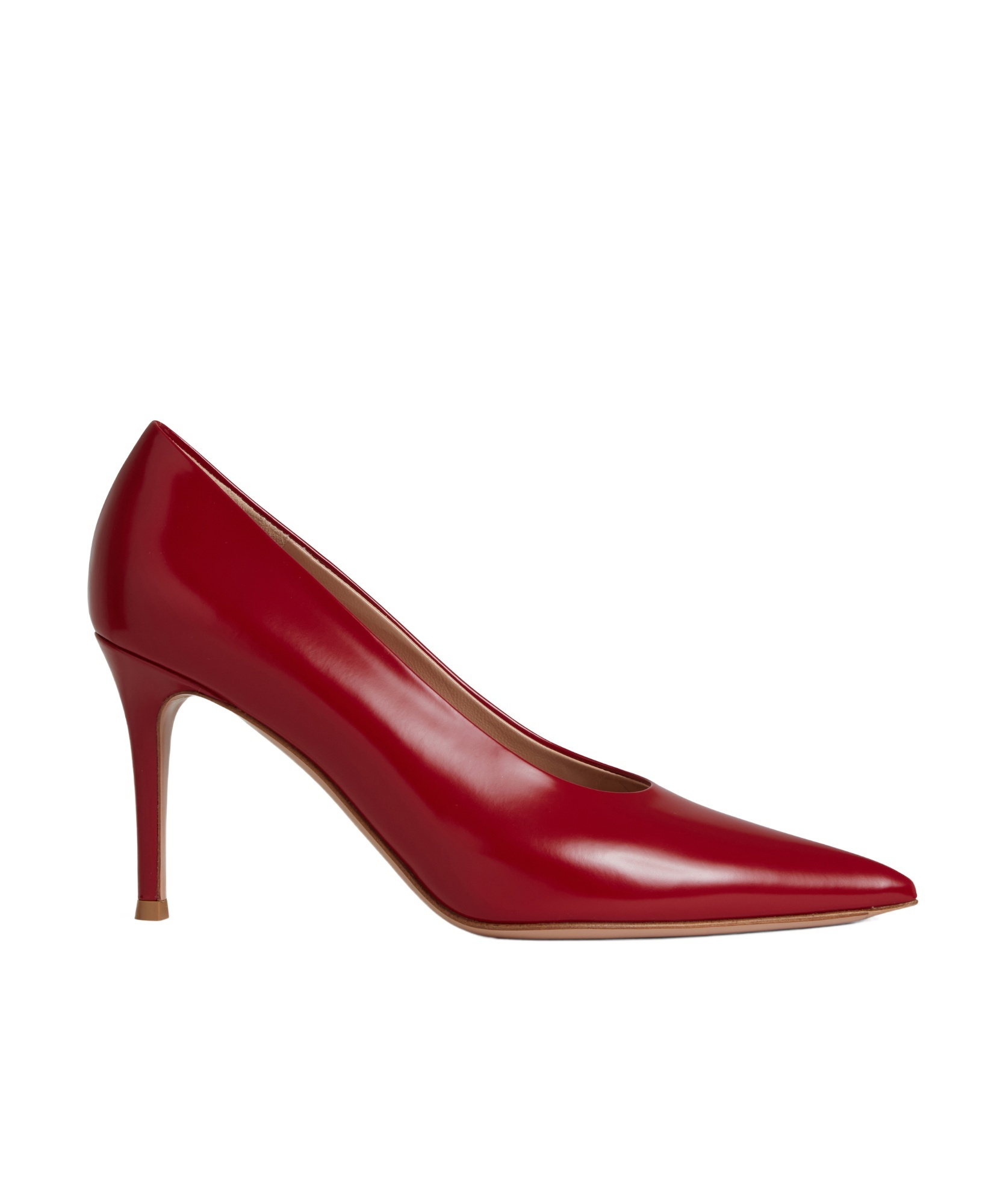 Gianvito Rossi Tokio Pumps In Red