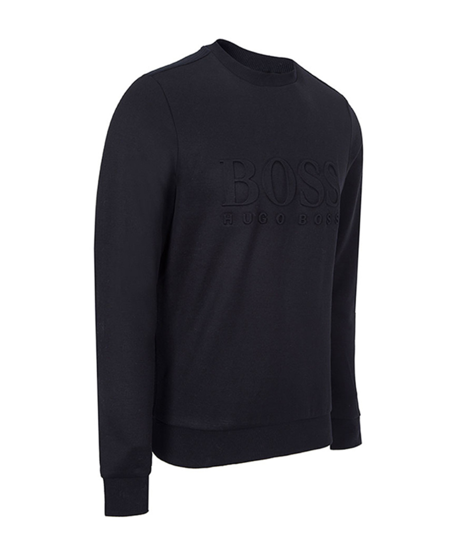 HUGO BOSS LOGO DETAILS SWEATER