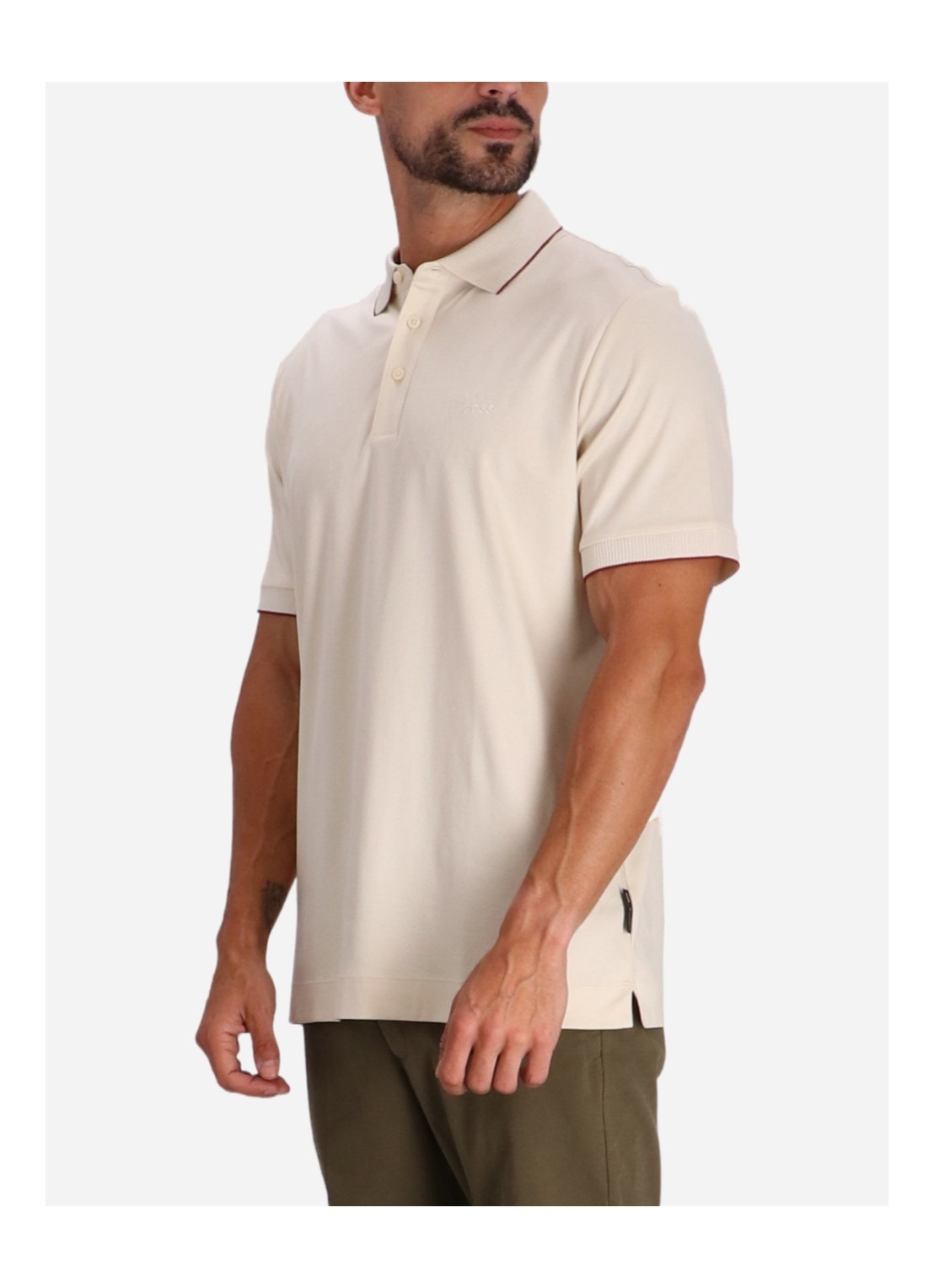 Hugo Boss X Porsche Polo Shirt In Nude