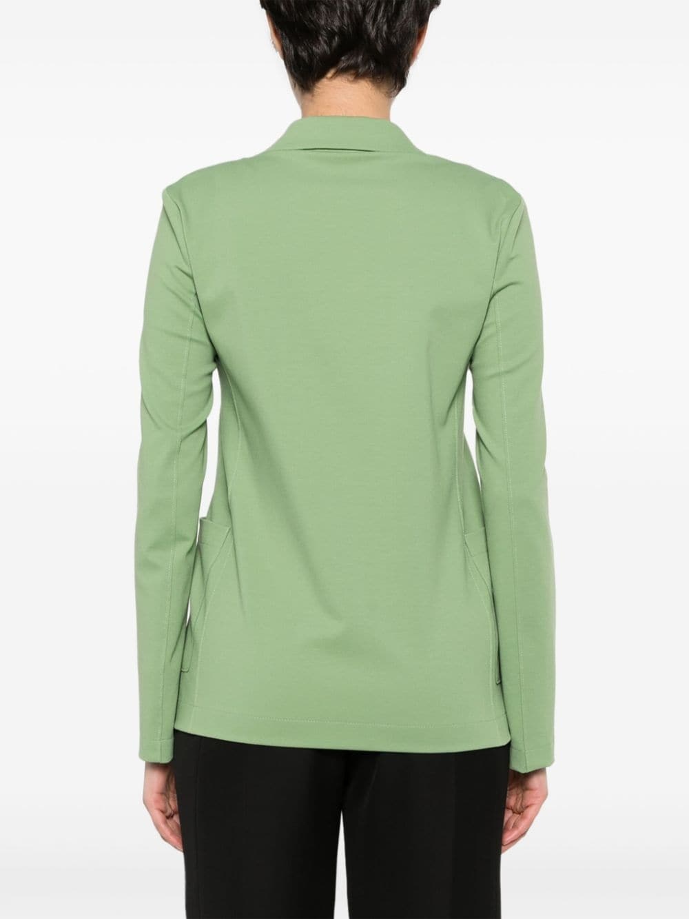Harris Wharf London Single-breasted Blazer In Green