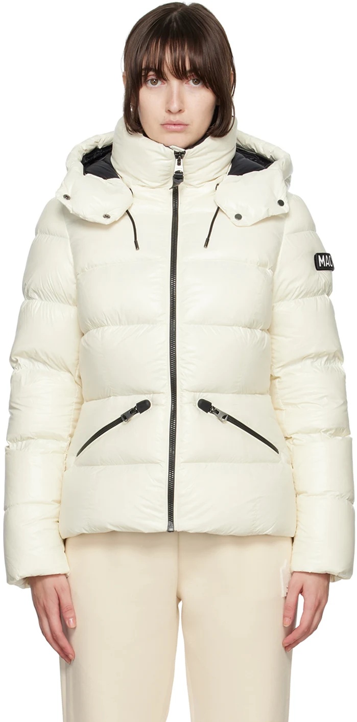 Mackage Madalyn-v Down Jacket In White
