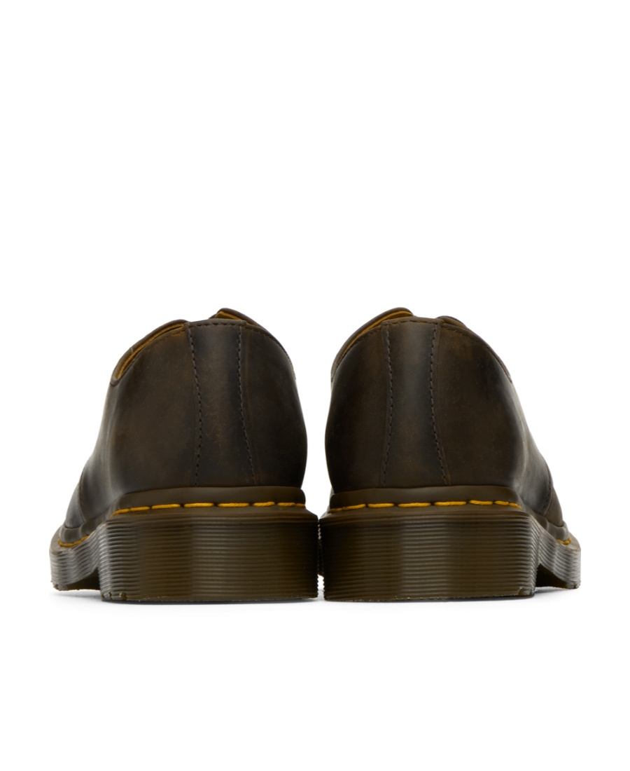 Dr. Martens 1461 Logo Oxford Shoes In Black