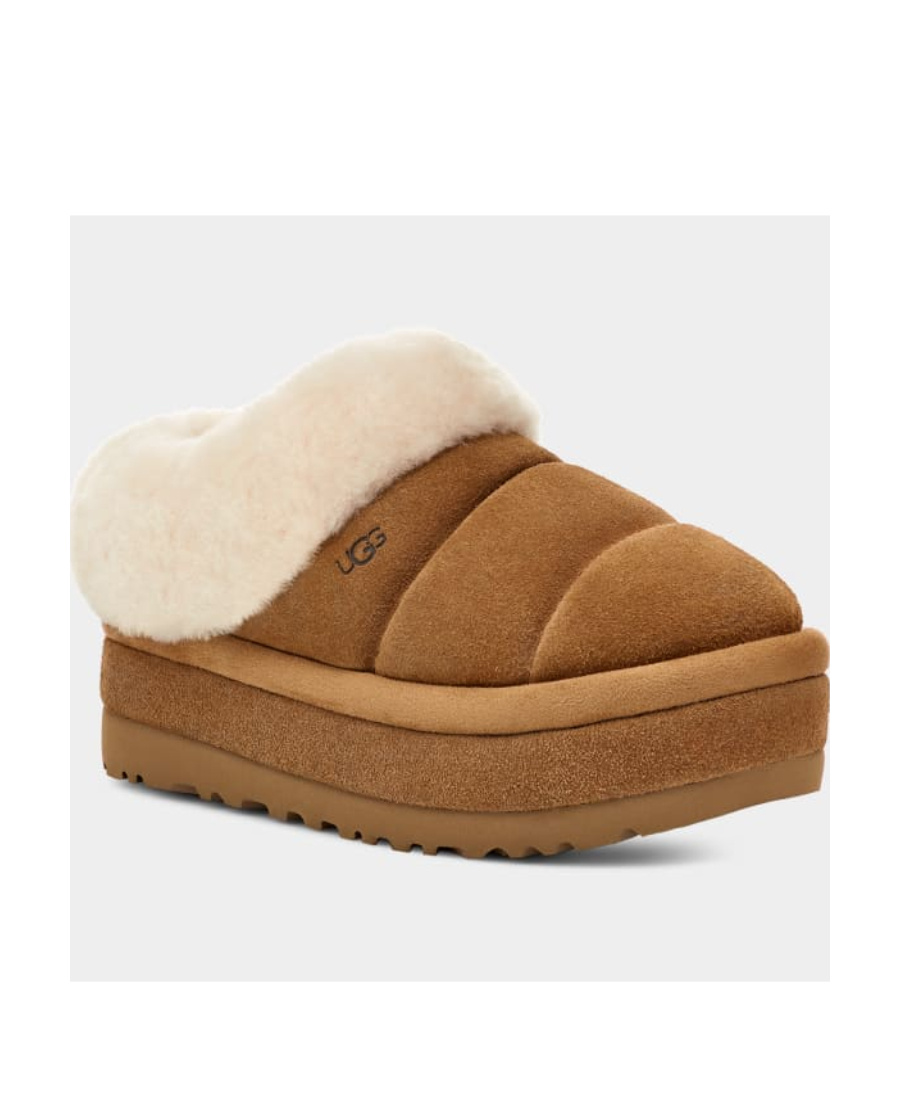 UGG TAZZLITA SHEARLING-LINED SLIPPERS