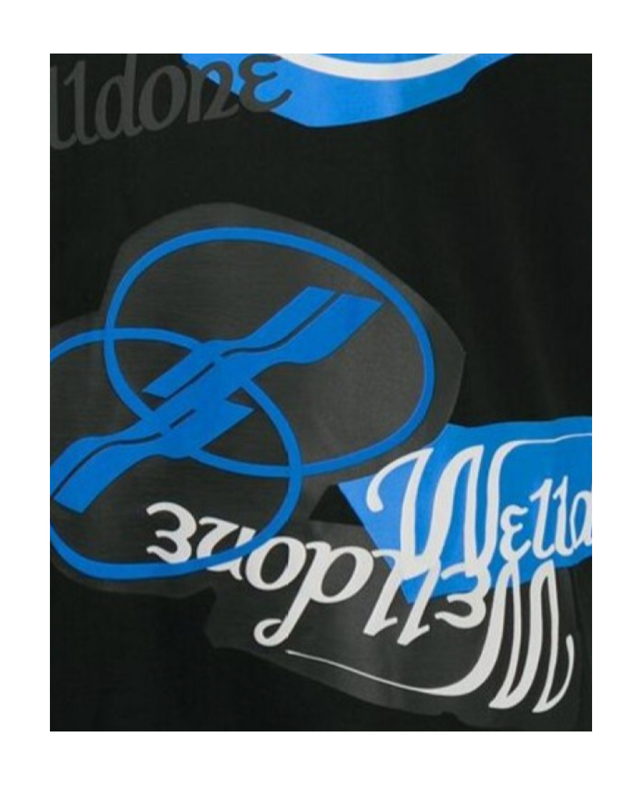 We11 Done Logo-print T-shirt In Black