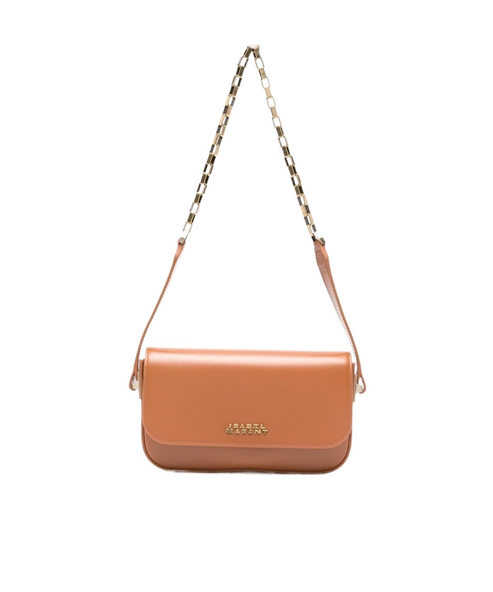 Isabel Marant Flip Shoulder Bag In Orange