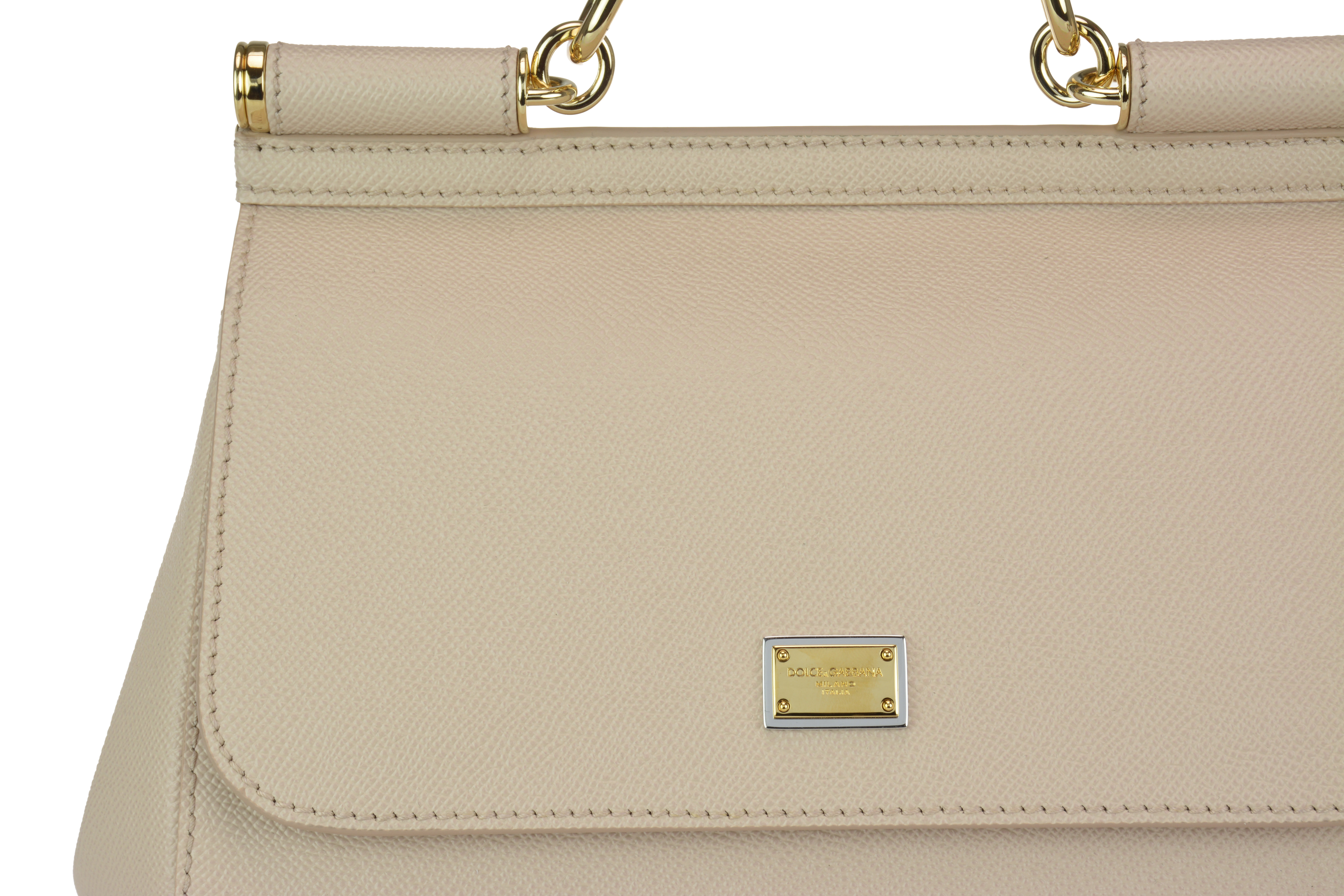 Dolce & Gabbana Medium Sicily Handbag In Nude