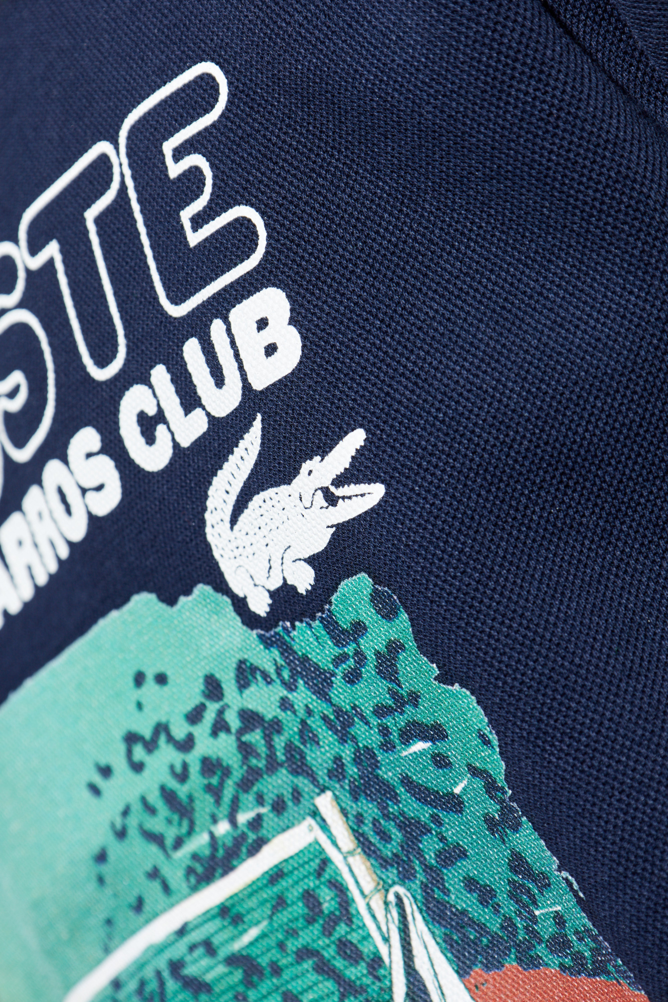 Lacoste X Roland Garros Graphic-print Hoodie