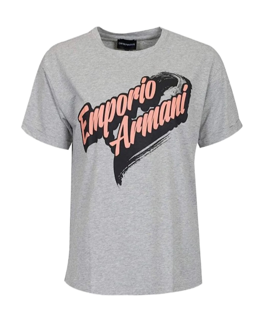 EMPORIO ARMANI ROUND-NECKED LOGO T-SHIRT