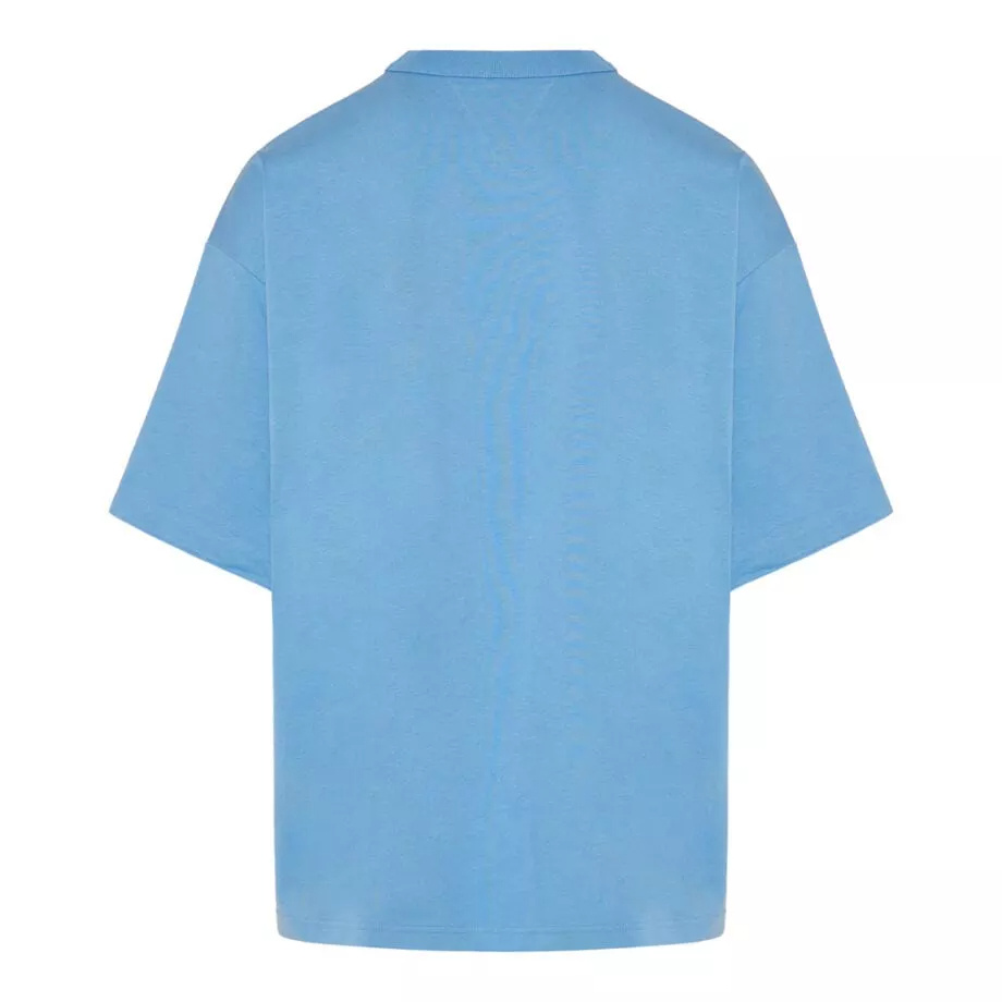 Bottega Veneta Admiral Blue Cotton T-shirt In Blue