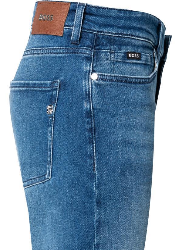 Hugo Boss Multi-pocket Jeans In Blue