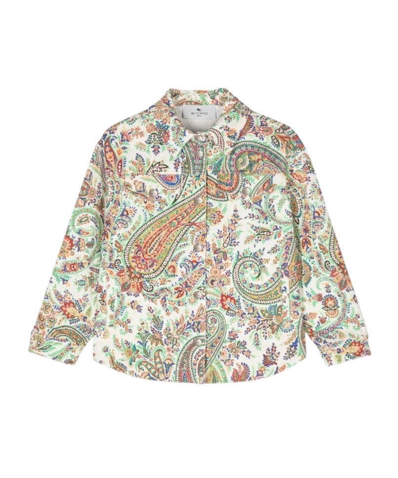 Etro Long-sleeved Jacket In Multi