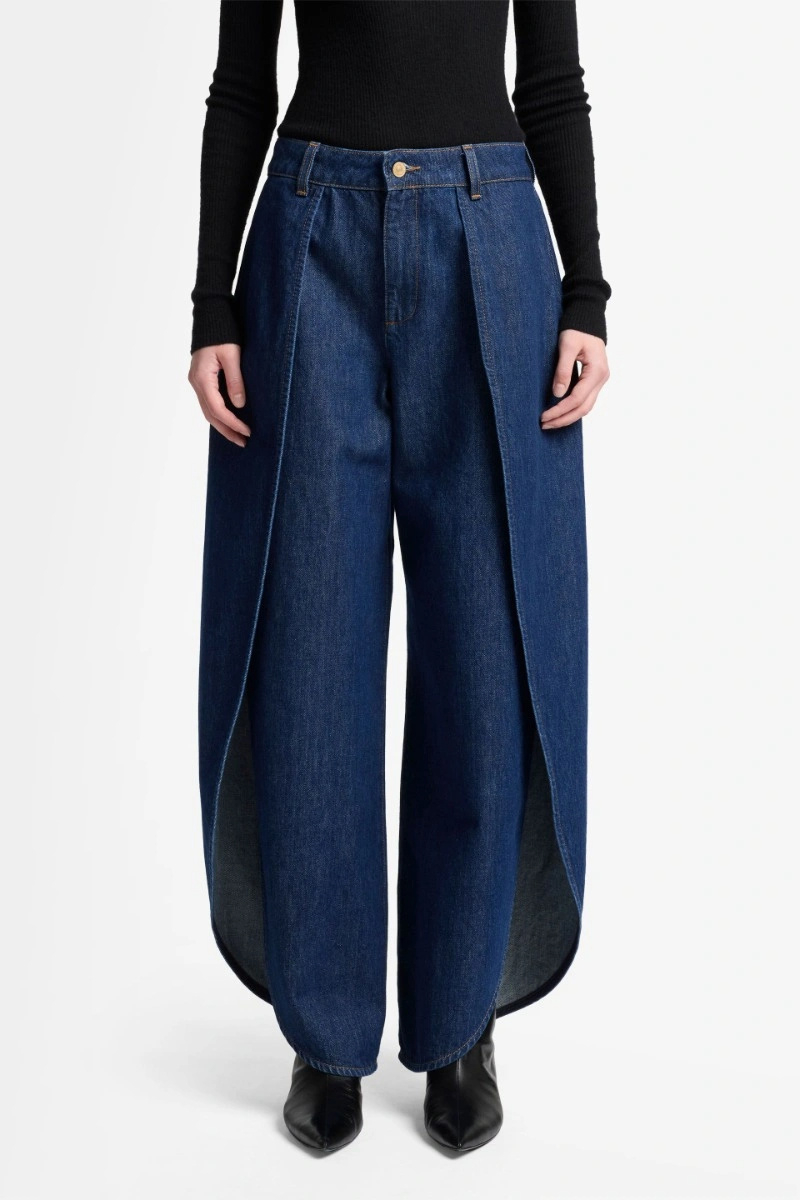7 For All Mankind Belt Loop Jeans In Blue
