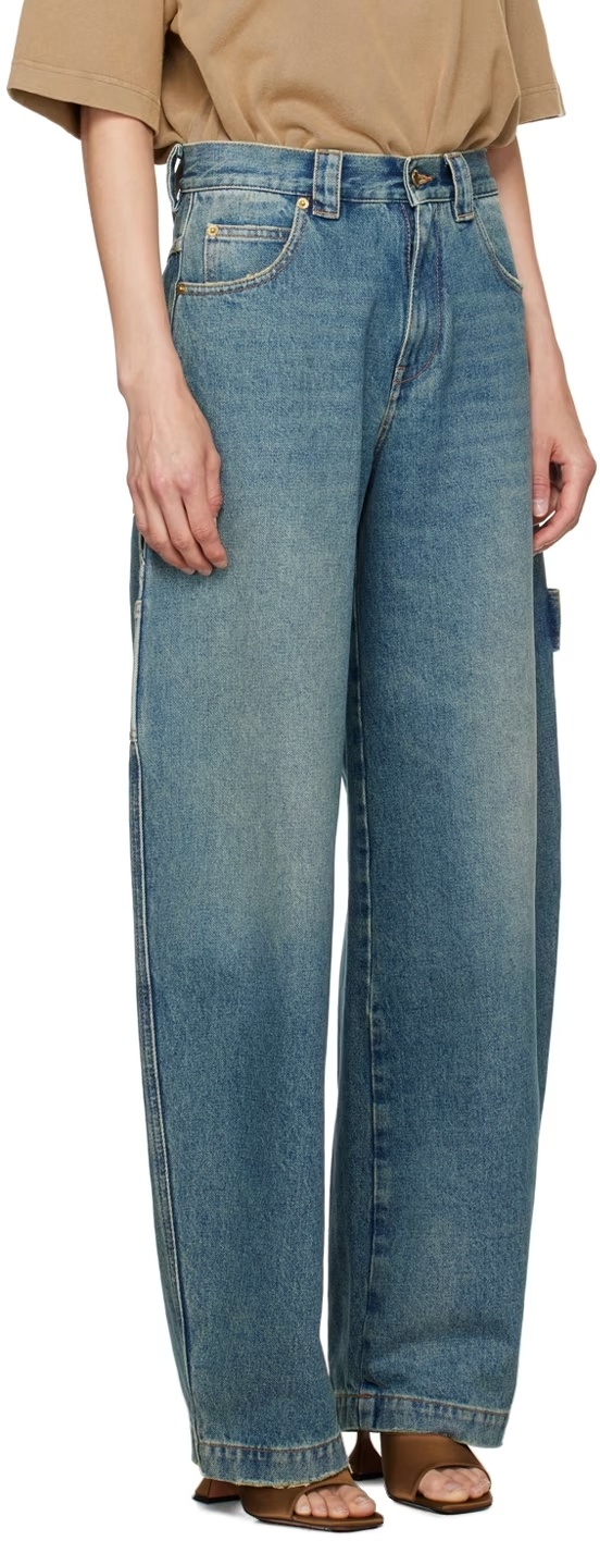 DARKPARK DENIM TROUSERS WITH BELT LOOPS