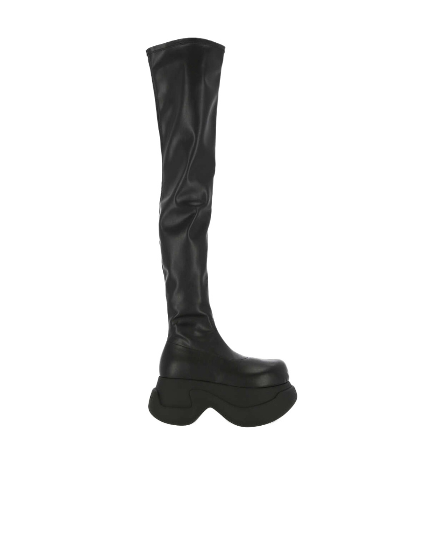 Marni Side Zipper Boots In Black