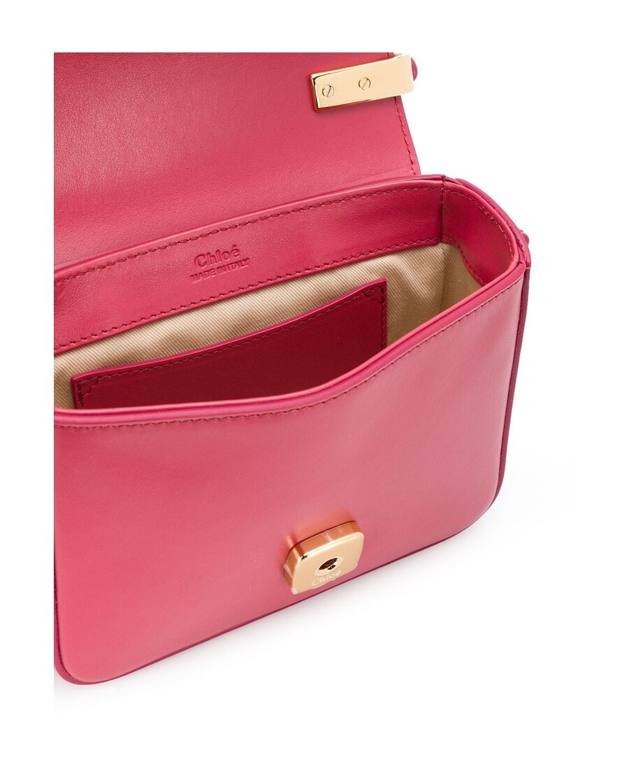 Chloé Flip C Single Shoulder Bag In Red