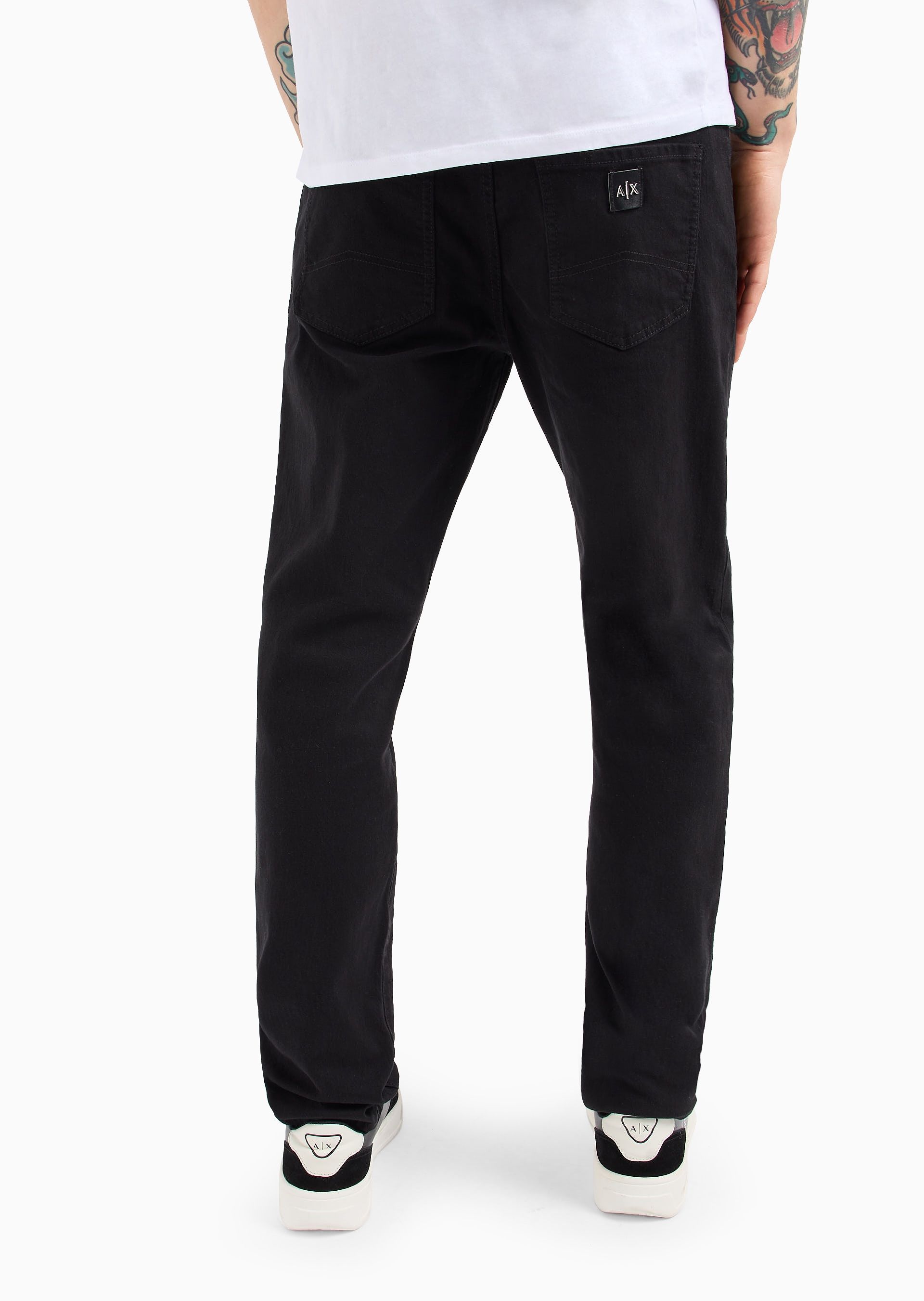 ARMANI EXCHANGE STRAIGHT-LEG JEANS