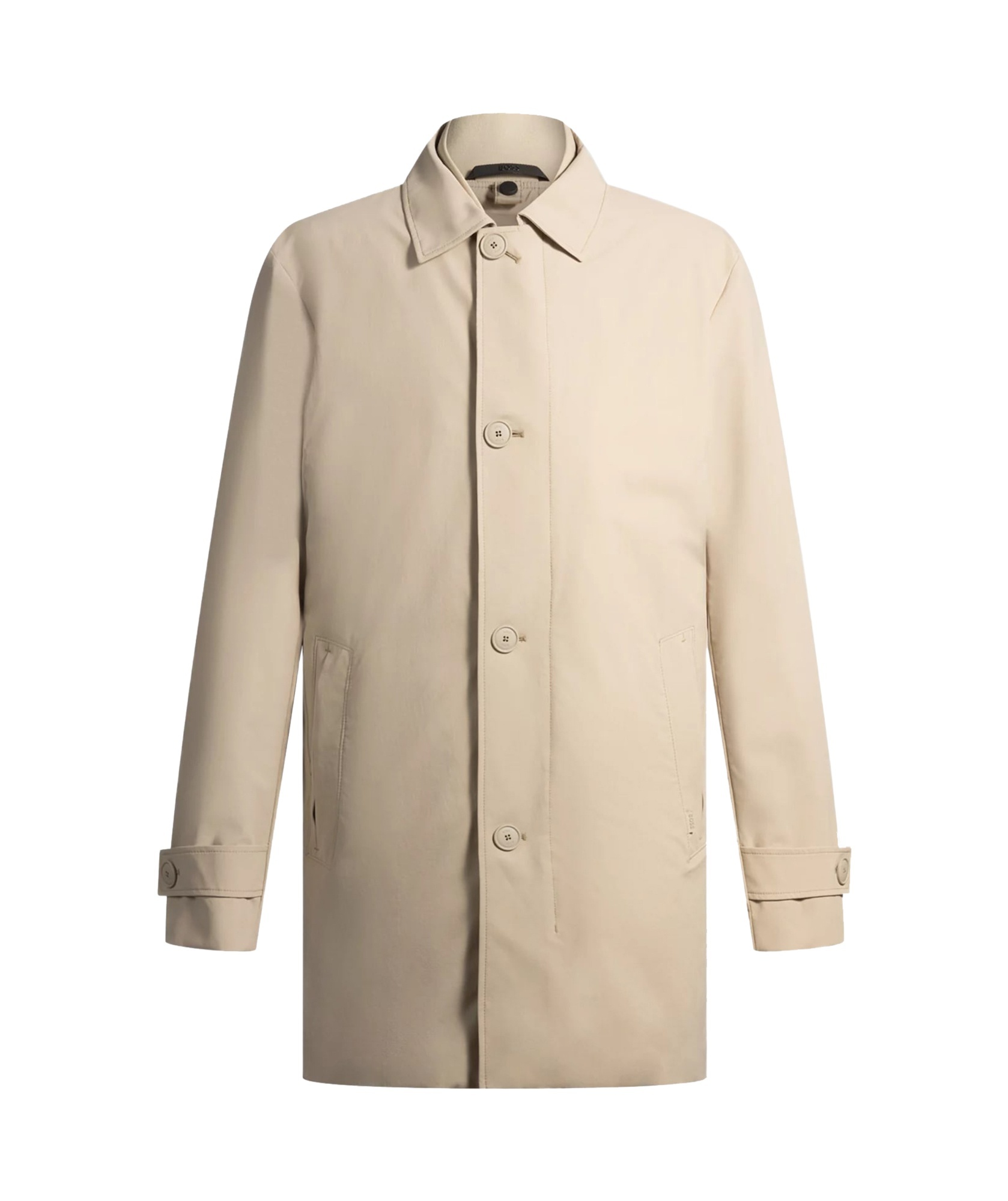 Hugo Boss Coat In Nude