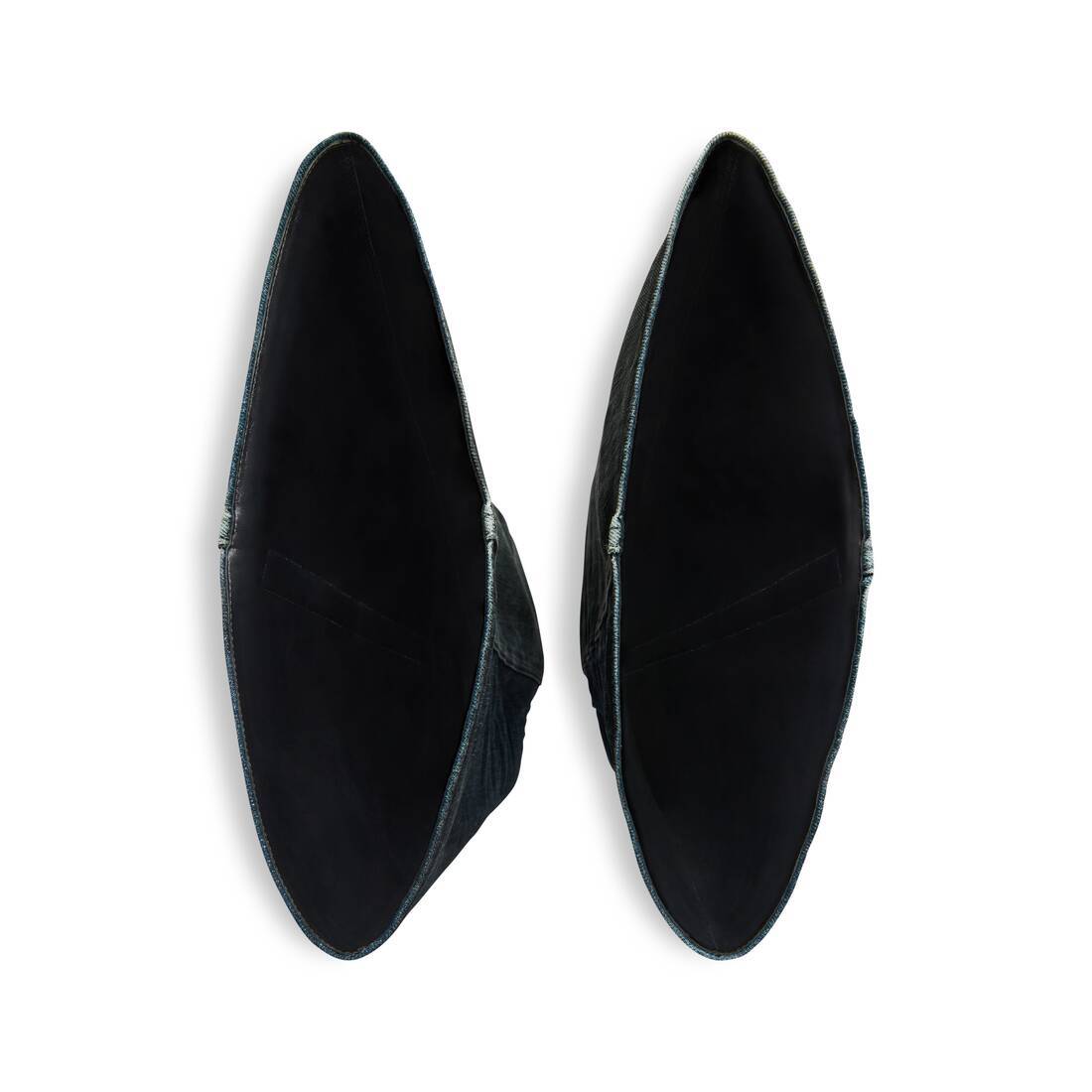 Balenciaga Wader Puffer Wide-shaft Stiletto Boots In Black