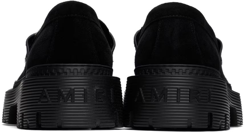 Amiri Ma Tassel Leopard-print Jumbo Loafers In Black