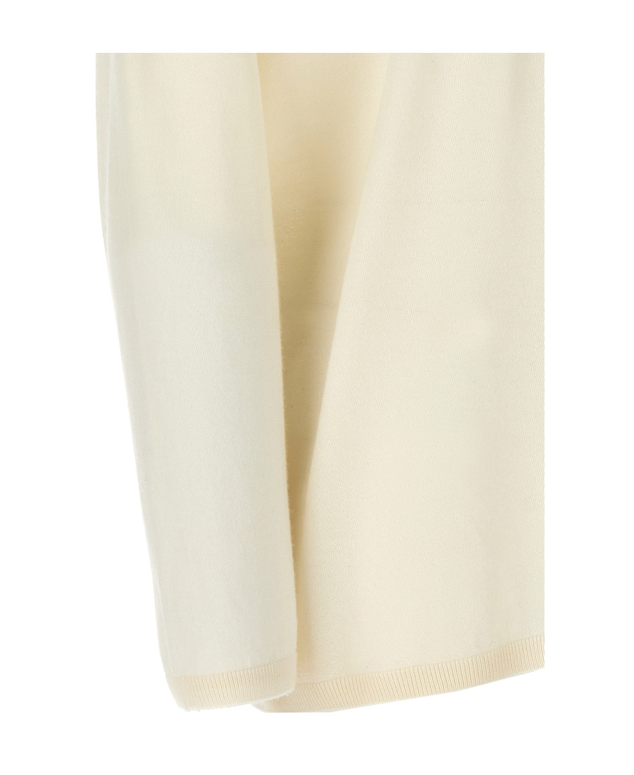 Max Mara Sand Cashmere Sweater In Nude
