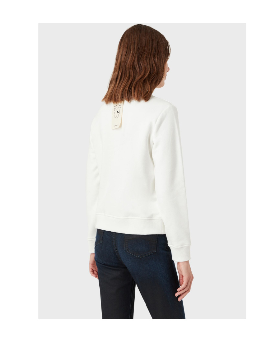 EMPORIO ARMANI MANGA BEAR LONG-SLEEVED SWEATSHIRT