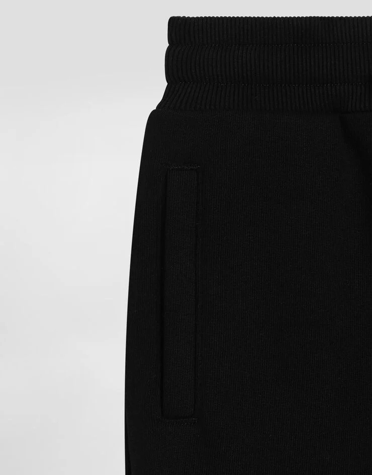 Dolce & Gabbana Logo-detail Track Pants In Black
