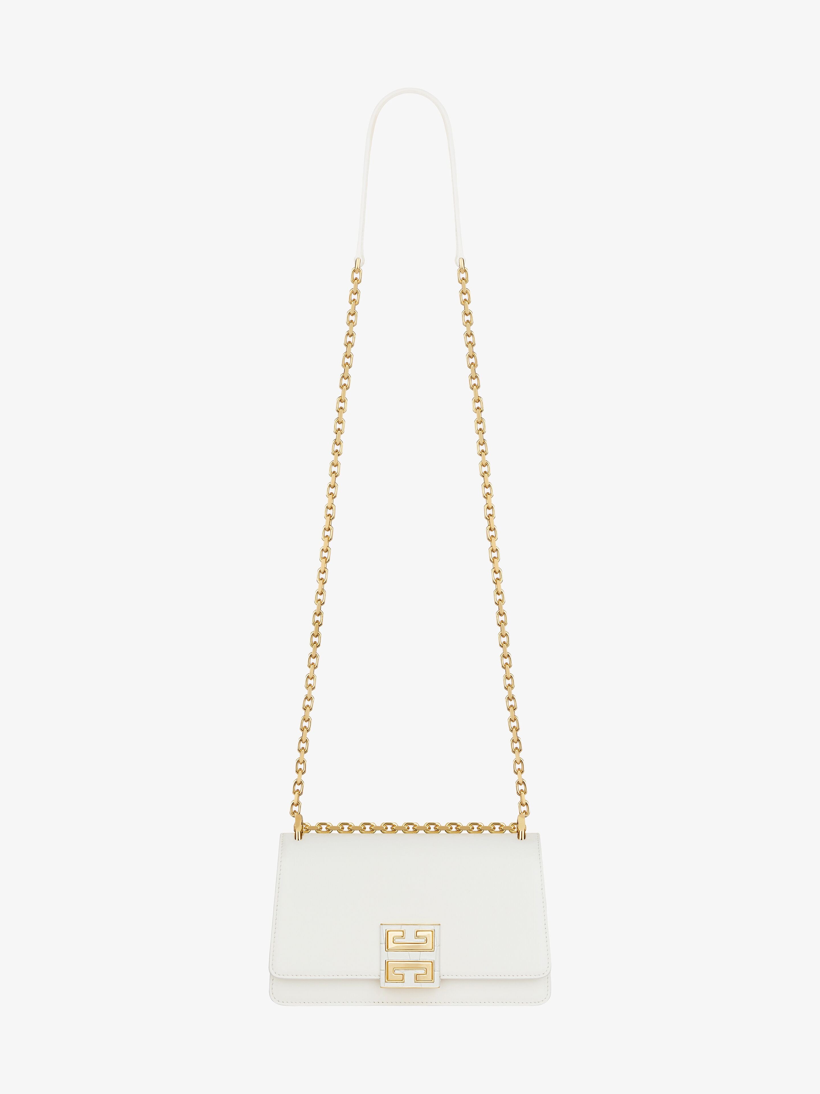 Givenchy 4g Small Crossbody Bag In White