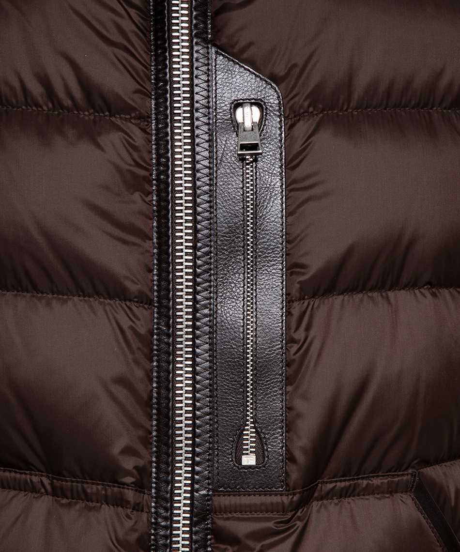 Tom Ford Padded Light Nylon Vest In Black
