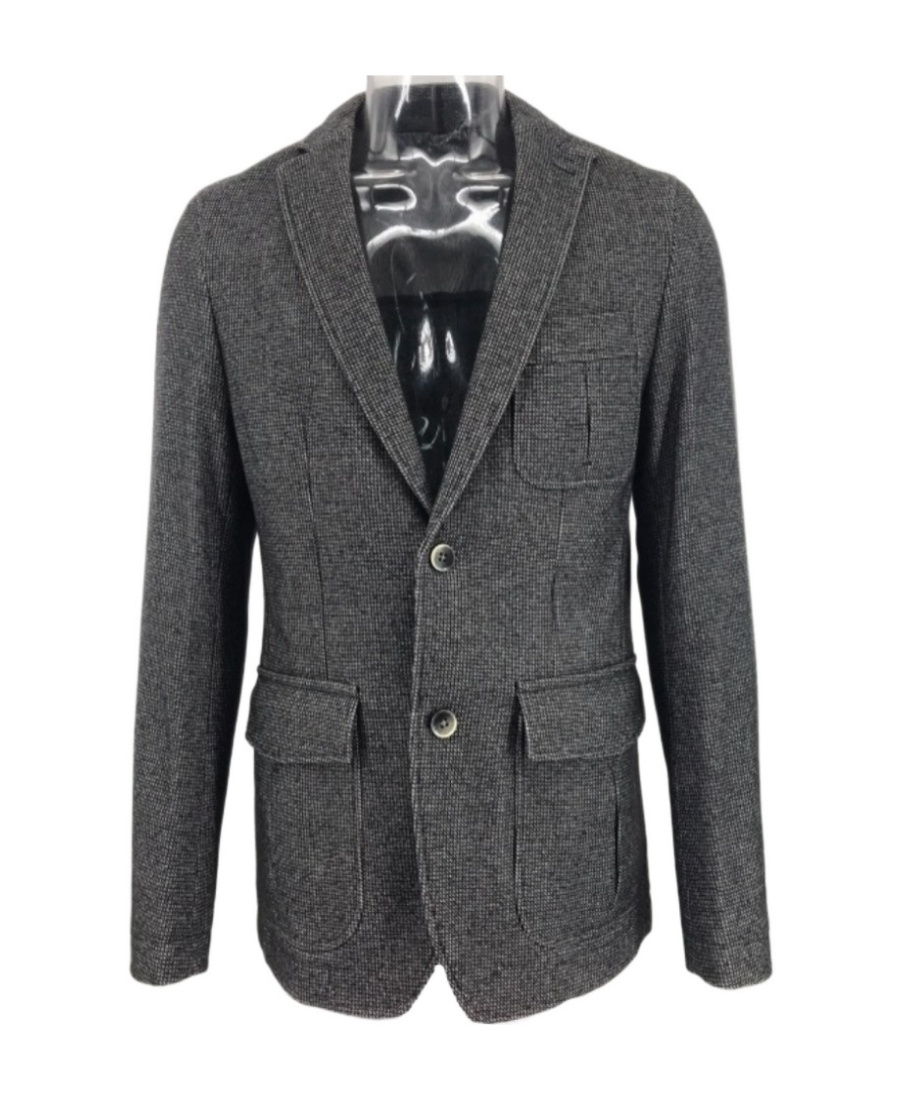 Hugo Boss Button Suit Jacket In Black