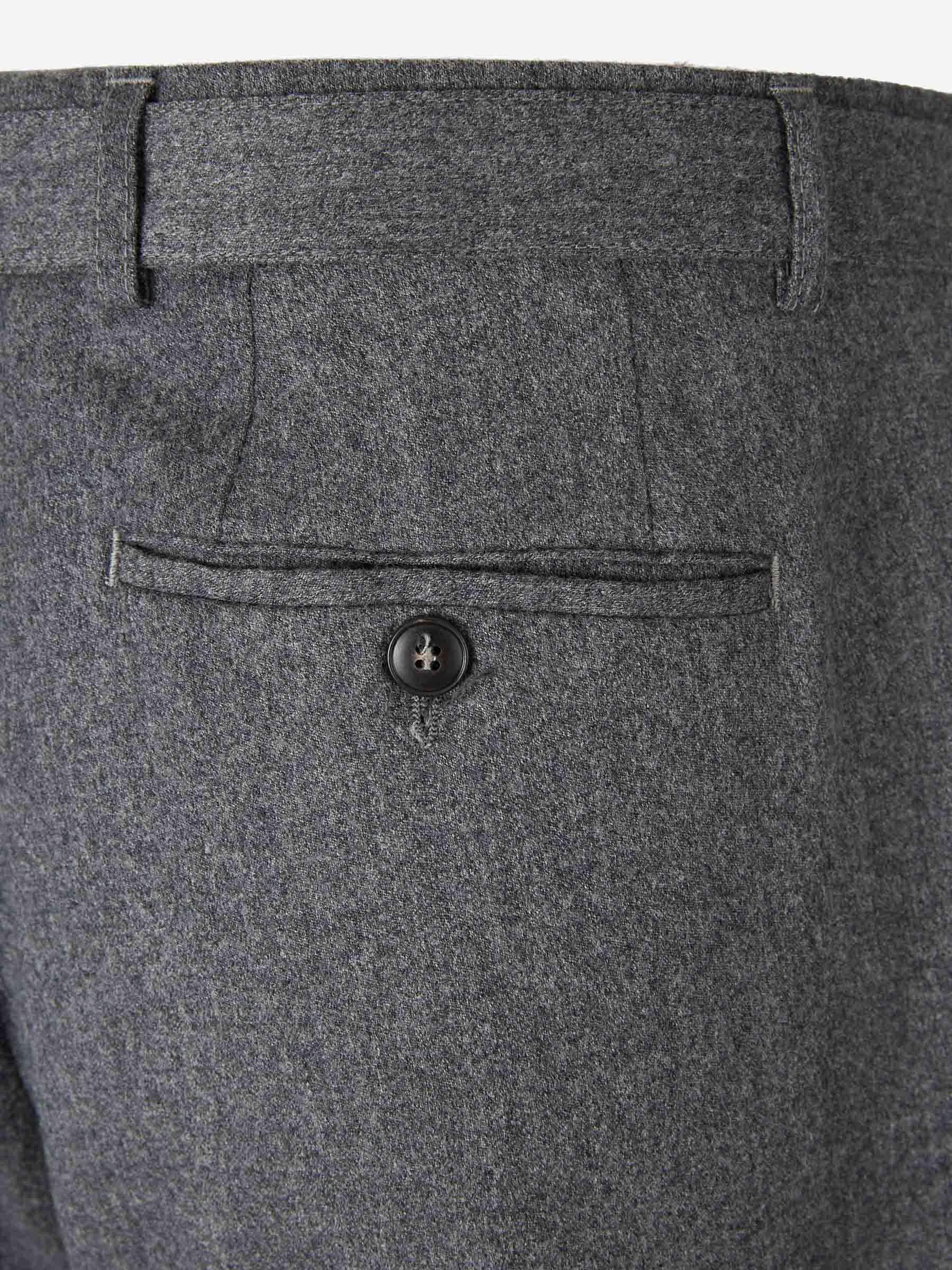 Canali Tailored Trousers In Neutral