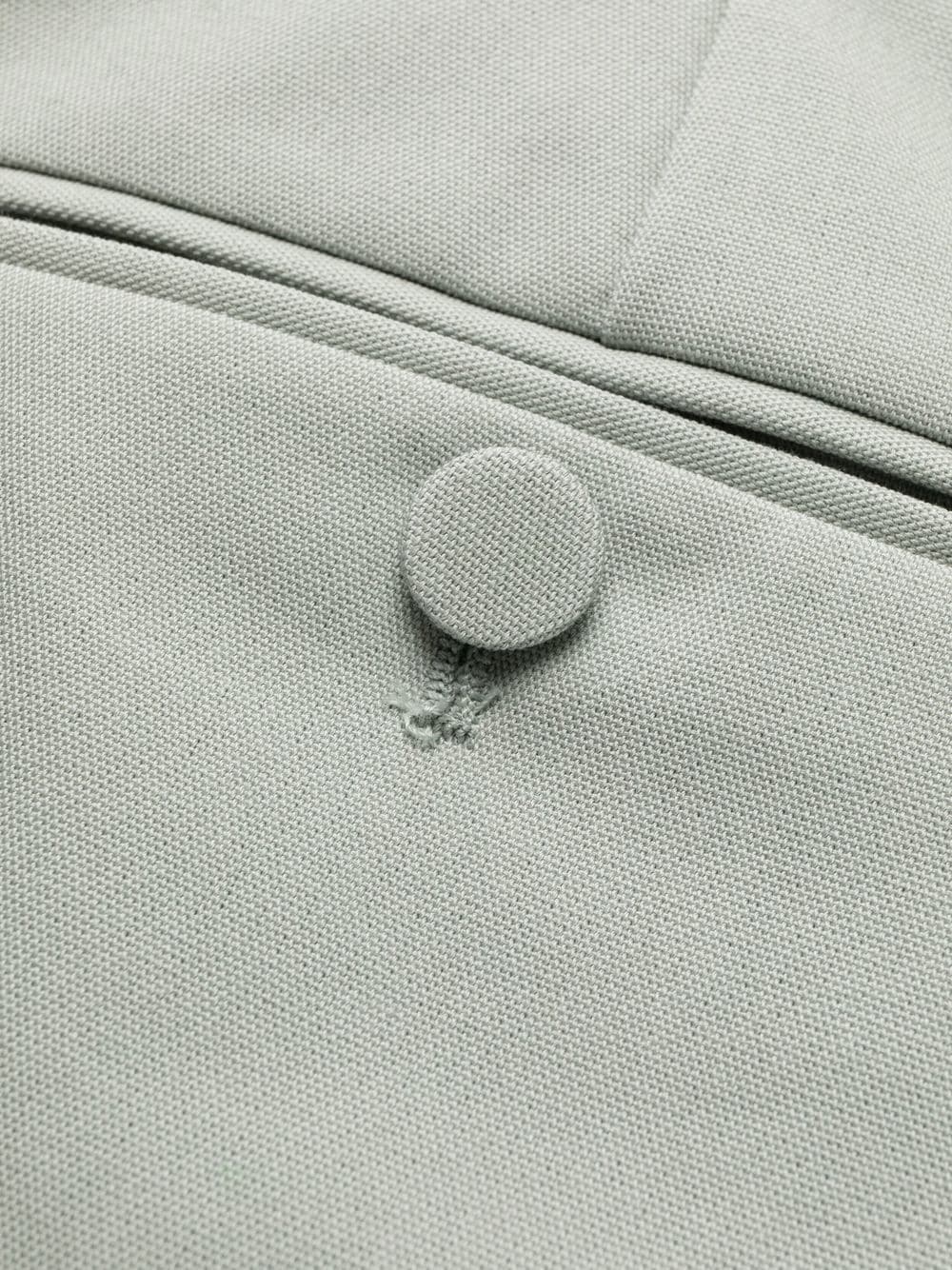 Alexander Mcqueen Tapered Tailored Trousers In White