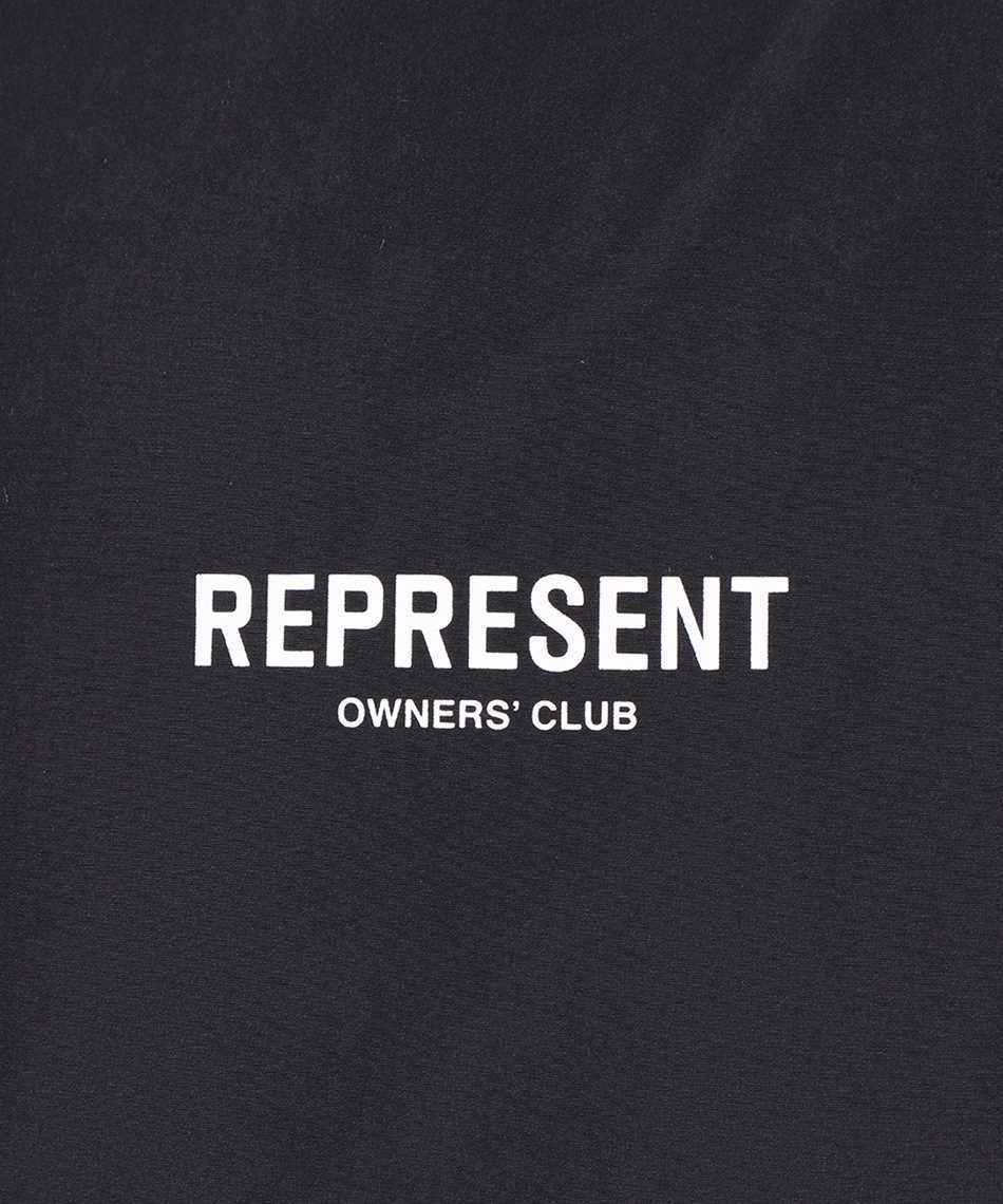 Represent High Neck Jacket With Zip Closure In Black