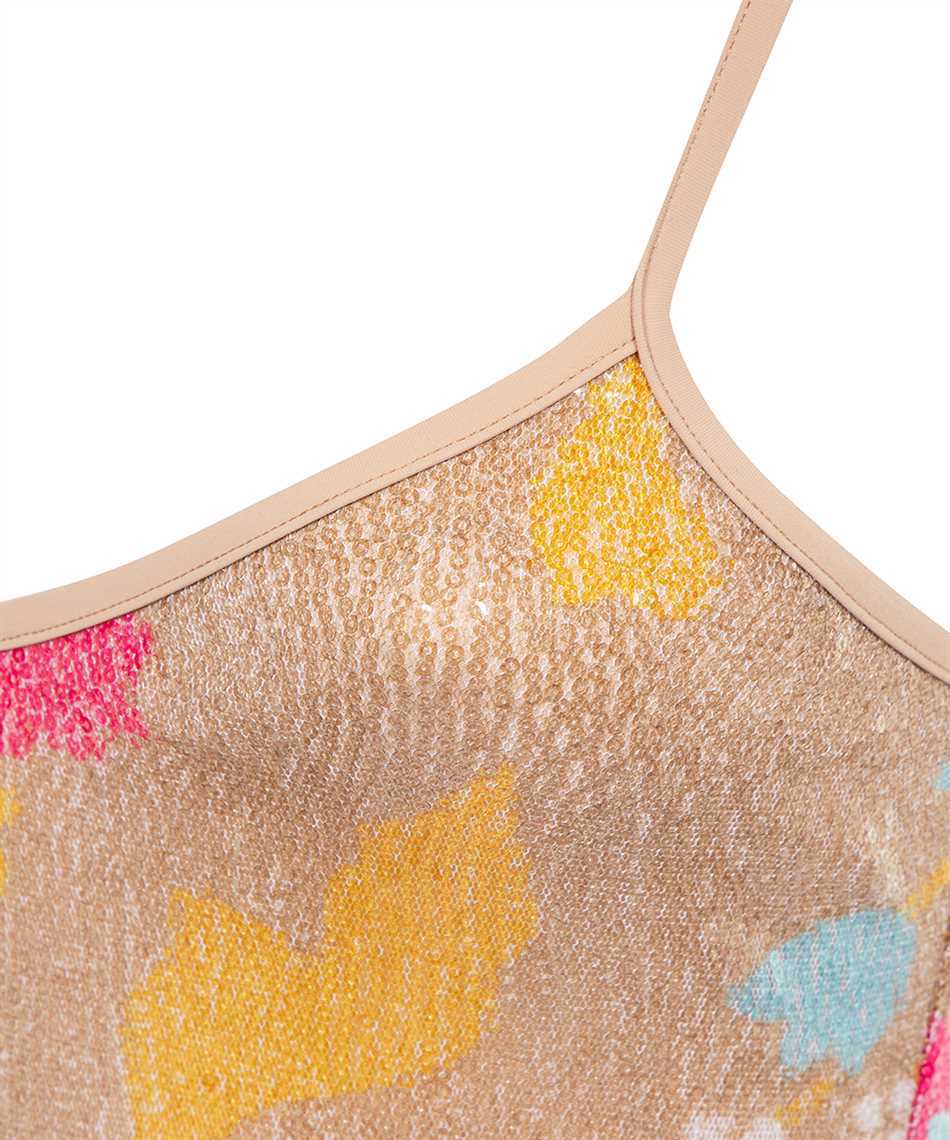 Dsquared2 Sequin-embellished Swimsuit In Nude