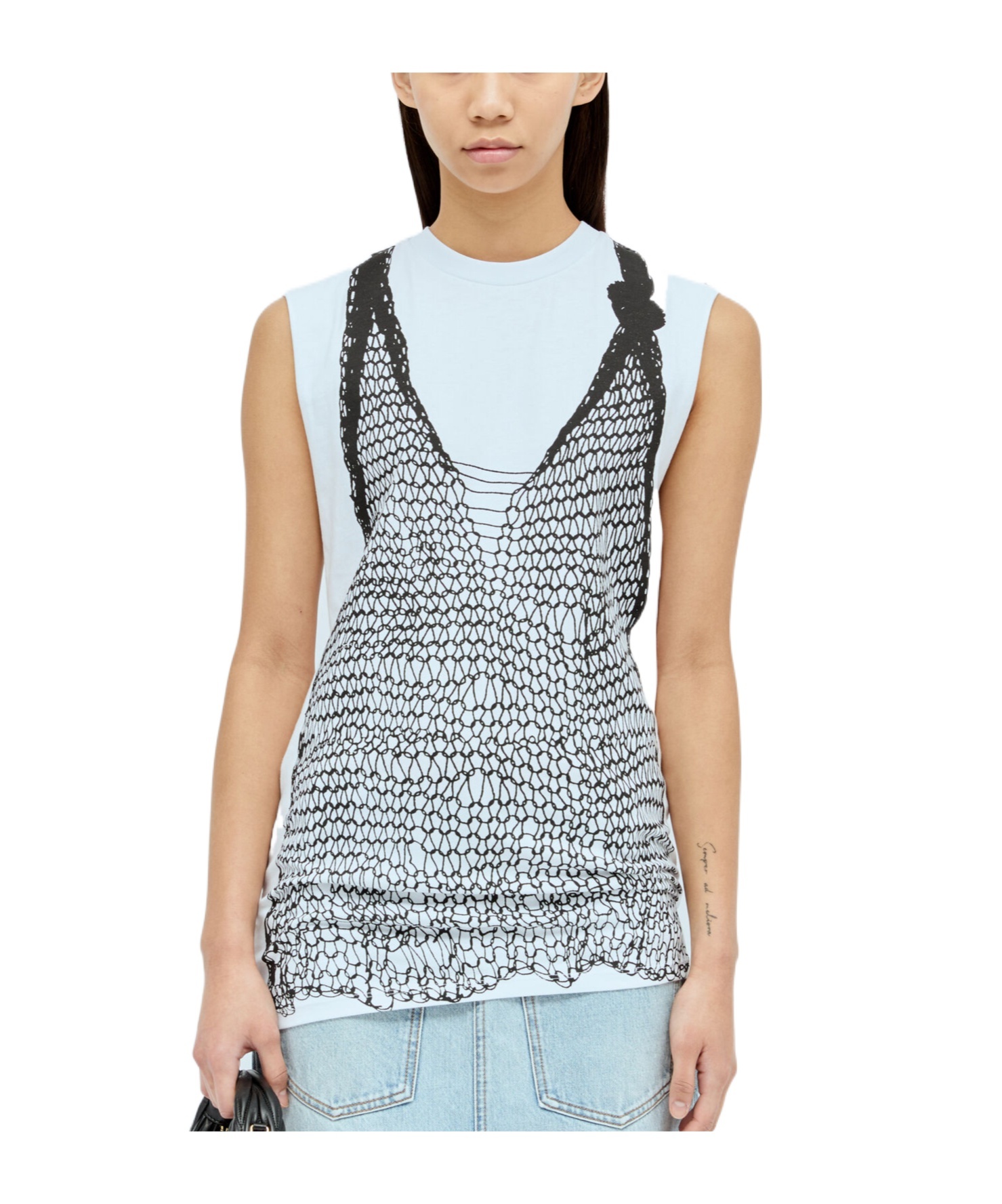 Sportmax Pattern Printed Vest In Multicolor