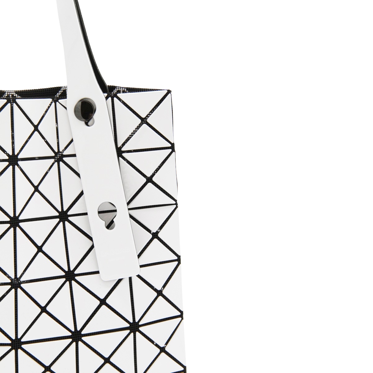 Bao Bao Issey Miyake Prism Geometric-pattern Tote Bag In White
